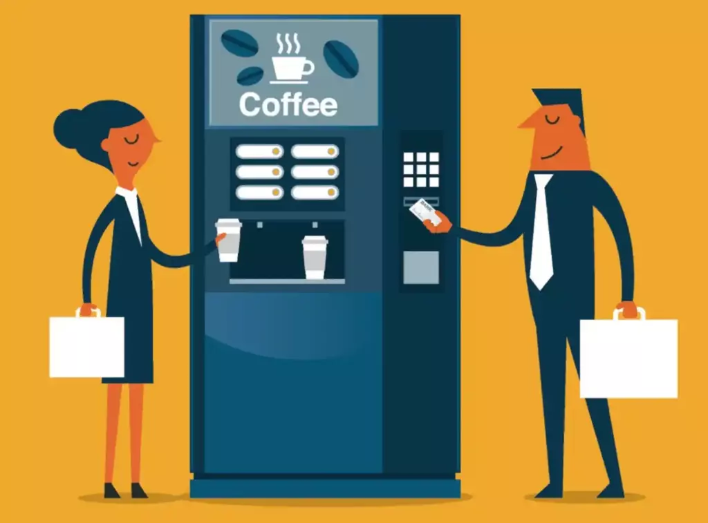 The coffee machine